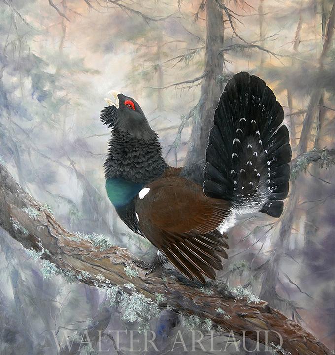 grand-tetras Peinture Grand Tetras